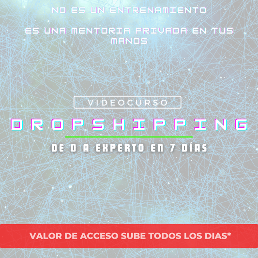 VIDEOCURSO DROPSHIPPING G.E.M - glitch en la matrix